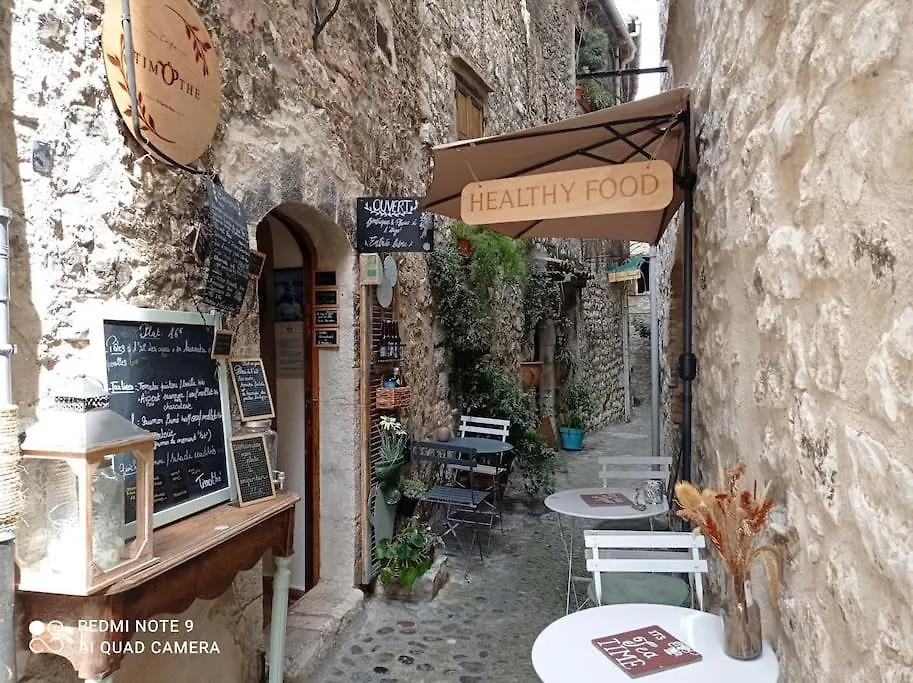 Appartement Chambre Atypique Dans Cafe Healthy Saint-Paul-de-Vence